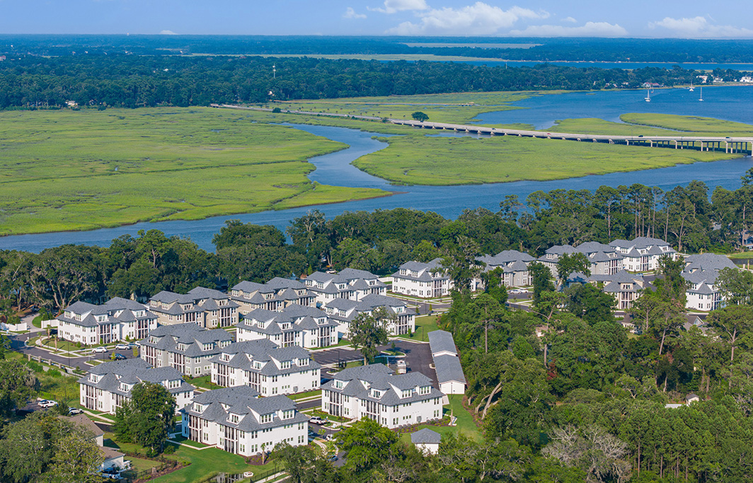 Aerial View of INTEGRA WRIGHTS POINT AT BATTERY CREEK